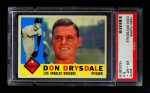 1960 Topps #475 Don Drysdale Front Thumbnail