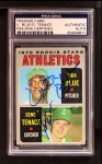 1970 Topps #21 - Vida Blue / Gene Tenace Athletics Rookies Front Thumbnail