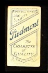 1909 T206 PCH Doc White Back Thumbnail