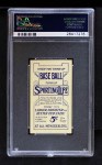 1910 M116 Sporting Life PAS Honus Wagner Back Thumbnail