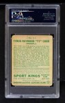 1933 Goudey Sport Kings #1 Ty Cobb Back Thumbnail