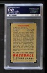 1951 Bowman #305 Willie Mays Back Thumbnail