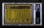 1961 Topps #300 Mickey Mantle Back Thumbnail