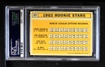 1963 Topps #537 - Pete Rose / Al Weis / Ken McMullen / Pedro Gonzalez #537 Rookie Stars Back Thumbnail
