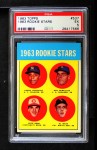 1963 Topps #537 - Pete Rose / Al Weis / Ken McMullen / Pedro Gonzalez #537 Rookie Stars Front Thumbnail