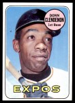 1969 Topps #208 MON Donn Clendenon Front Thumbnail