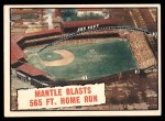 1961 Topps #406 - Mickey Mantle Baseball Thrills Front Thumbnail