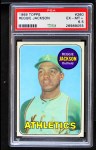 1969 Topps #260 Reggie Jackson Front Thumbnail