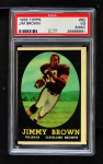 1958 Topps #62 Jim Brown Front Thumbnail