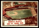 1961 Topps #406 - Mickey Mantle Baseball Thrills Front Thumbnail
