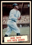 1961 Topps #401 - Babe Ruth Baseball Thrills Front Thumbnail