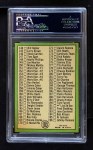1967 Topps #103 xDOT - Mickey Mantle Checklist 2 Back Thumbnail