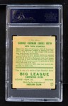 1933 Goudey #149 Babe Ruth Back Thumbnail