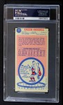 1969 Topps #3 Cazzie Russell Back Thumbnail