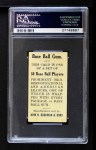 1909 E92 Dockman Cy Young Back Thumbnail
