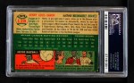 1954 Topps #128 Hank Aaron Back Thumbnail