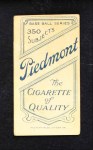 1909 T206 PHL Eddie Collins Back Thumbnail