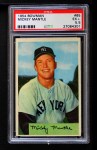 1954 Bowman #65 Mickey Mantle Front Thumbnail