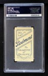 1909 T206 Home Run Baker Back Thumbnail