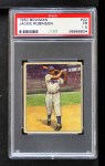 1950 Bowman #22 Jackie Robinson Front Thumbnail