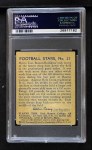 1935 National Chicle #27 Bull Tosi Back Thumbnail