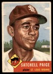 1953 Topps #220 Satchel Paige Front Thumbnail