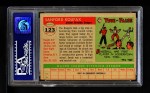 1955 Topps #123 Sandy Koufax Back Thumbnail