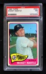1965 Topps #350 Mickey Mantle Front Thumbnail