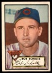1952 Topps #401 Bob Schultz Front Thumbnail