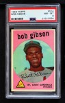 1959 Topps #514 Bob Gibson Front Thumbnail