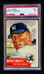 1953 Topps #82 Mickey Mantle Front Thumbnail