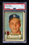 1952 Topps #407 Eddie Mathews Front Thumbnail