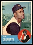 1963 Topps #540 Roberto Clemente Front Thumbnail