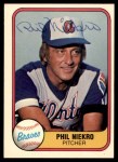 1981 Fleer #242 Phil Niekro Front Thumbnail