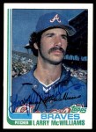 1982 Topps #733 Larry McWilliams Front Thumbnail