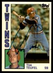 1984 Topps Traded #117 Tim Teufel Front Thumbnail