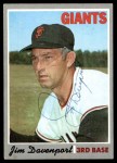 1970 Topps #378 Jim Davenport Front Thumbnail