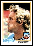 1978 Topps #100 George Brett Front Thumbnail