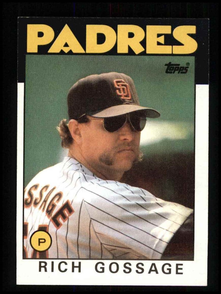  1986 Topps # 90 Garry Templeton San Diego Padres