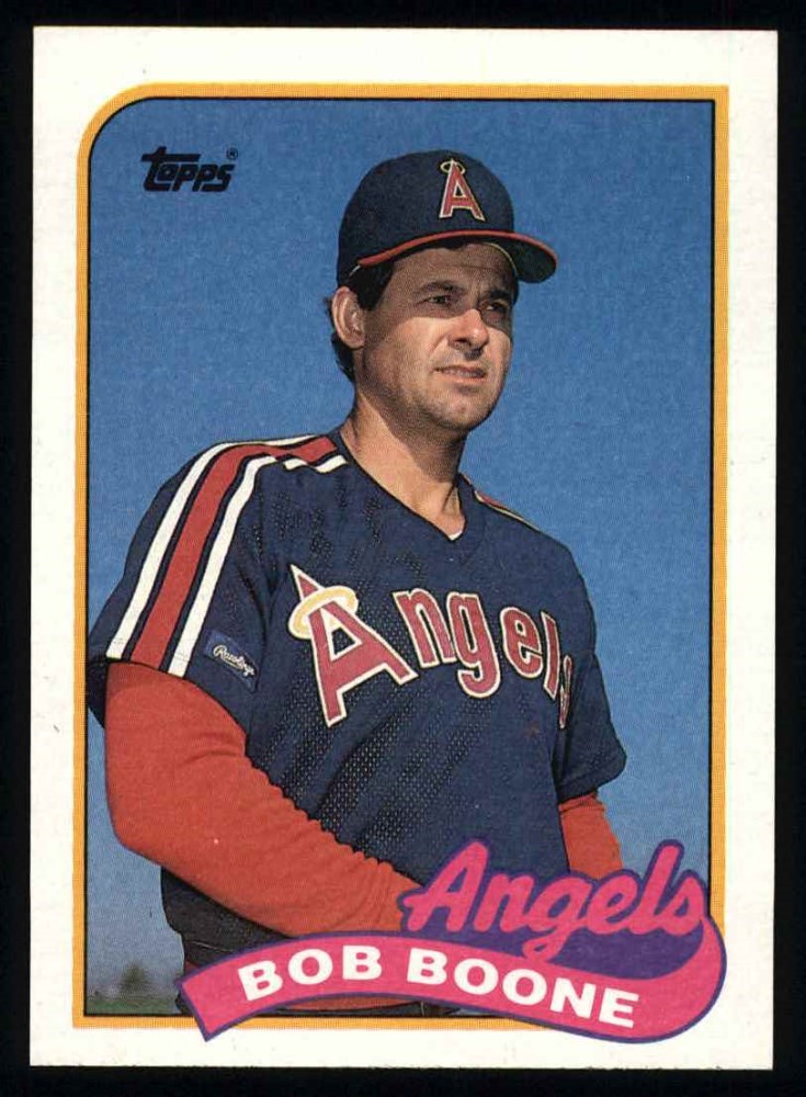 1989 Topps 243 Bob Boone