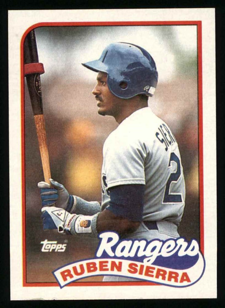 1989 Topps Baseball Card 706 PETE INCAVIGLIA TEXAS RANGERS