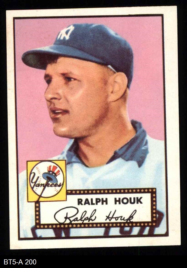 1952 Topps REPRINT #200 Ralph Houk Yankees NM/MT Y5206 | eBay