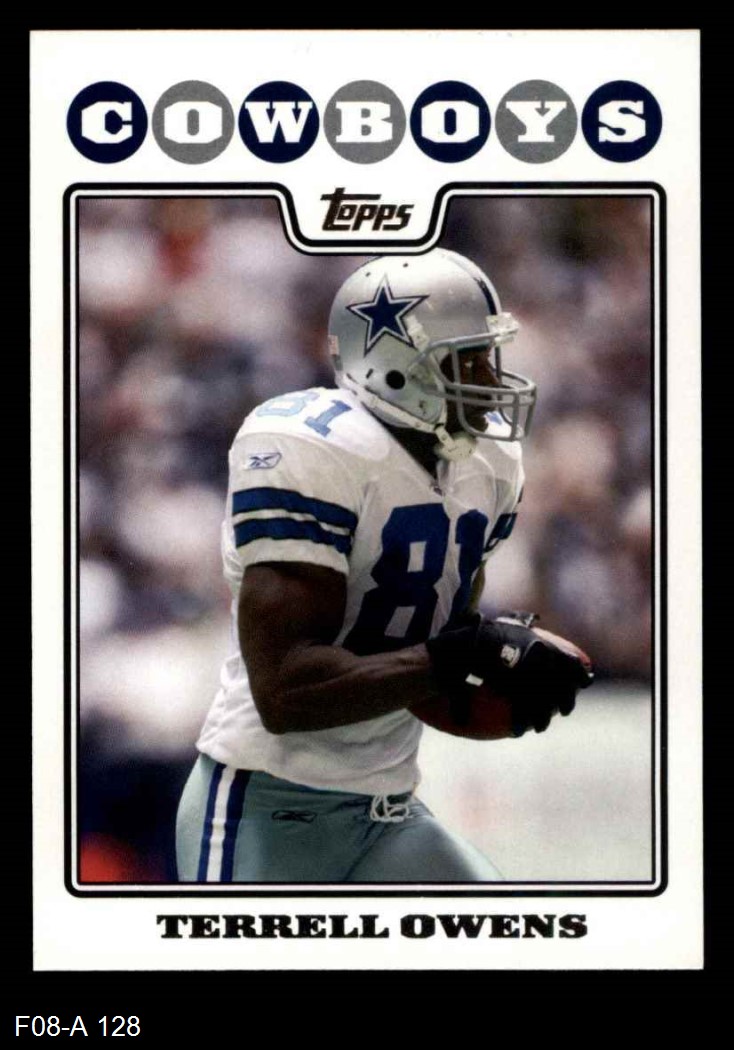 2008 Topps #302 Terrell Owens Pro Bowl