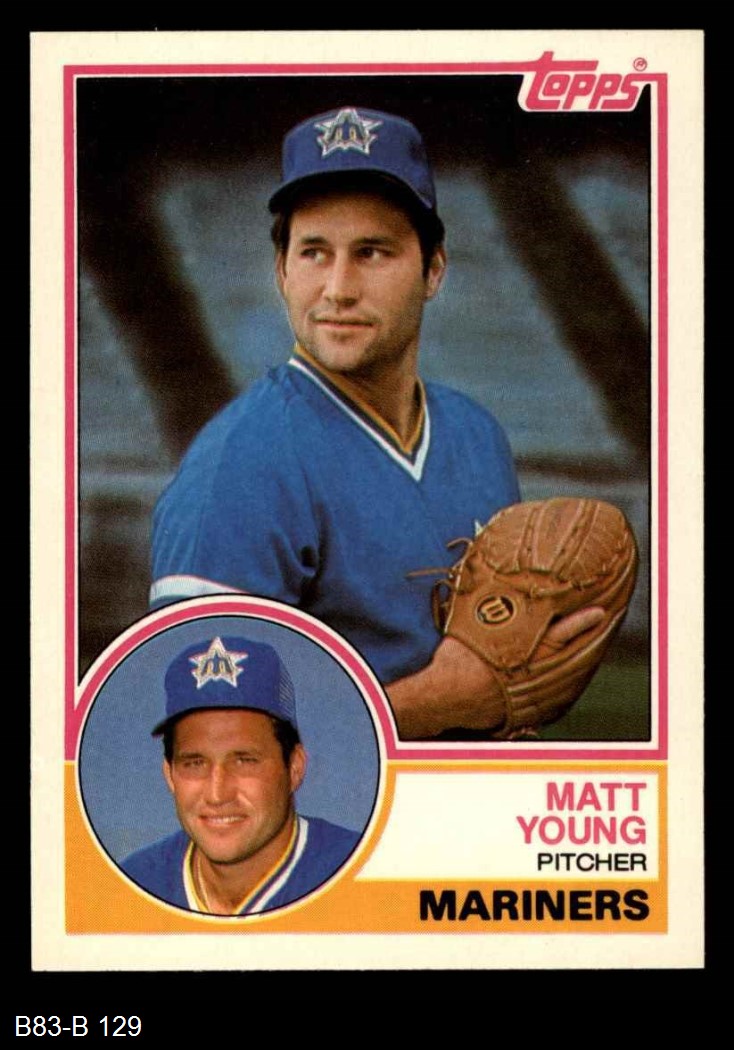 1983 Topps Traded #129 Matt Young