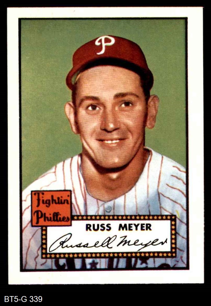 1952 Topps REPRINT Philadelphia Phillies Team Set