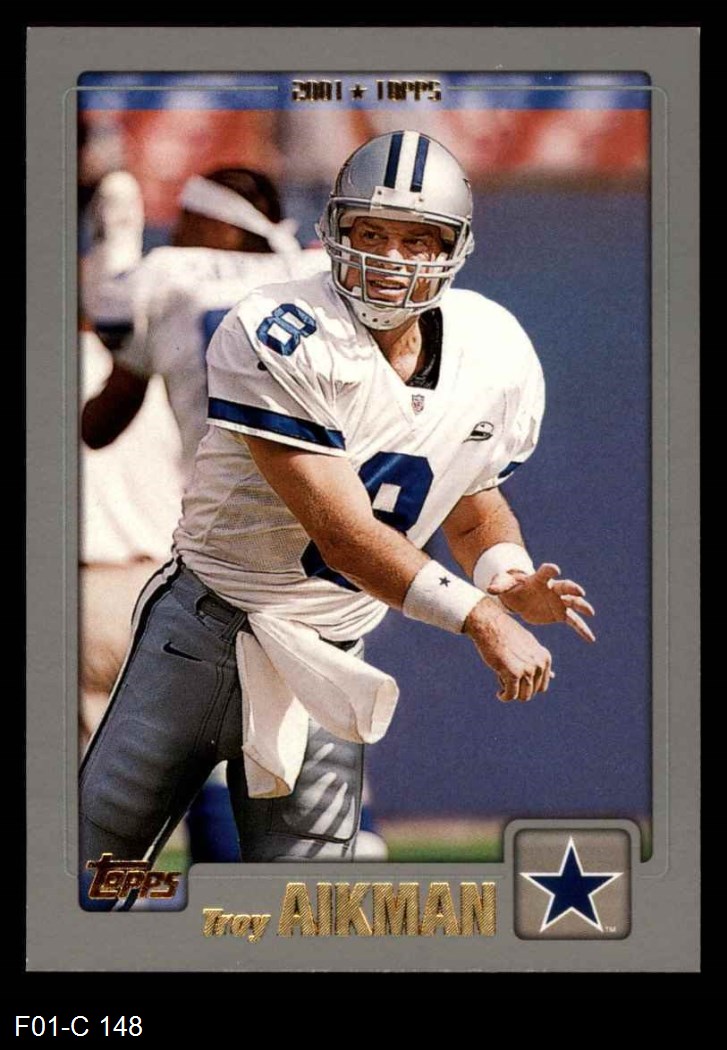 2001 Topps Randall Cunningham Dallas Cowboys #114