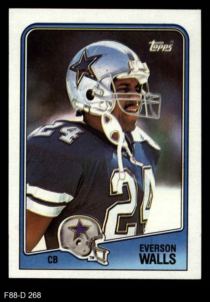 1988 Topps # 259 Dallas Cowboys Team Leaders Football Card