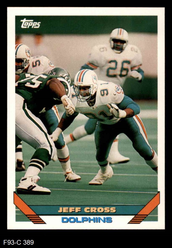 1993 Topps 389 Jeff Cross