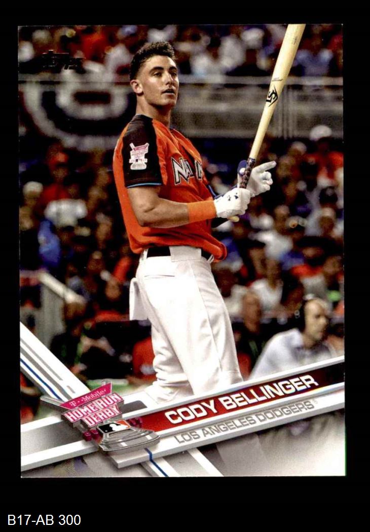 2017 Topps Update series Cody bellinger Rookie card.