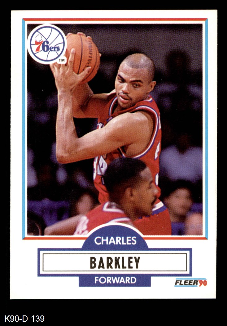 1990 Fleer #139 Charles Barkley